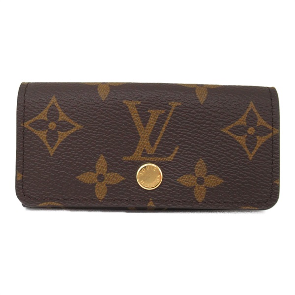 LOUIS VUITTON Multi cles 4 key holder case M69517 Monogram Brown Used unisex LV