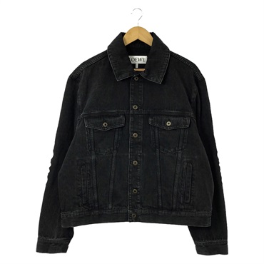 LOEWE Denim Jacket H526Y50W18110050 cotton Black NEW Women #50