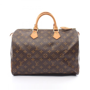 LOUIS VUITTON Speedy 35 Boston Hand Bag M41524 Monogram Canvas Used  LV women