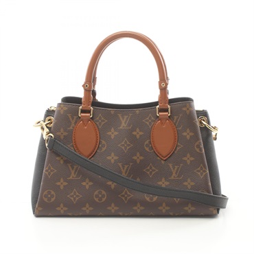 LOUIS VUITTON Vendome BB Handbag M46507 Monogram leather Brown Black Used 2way