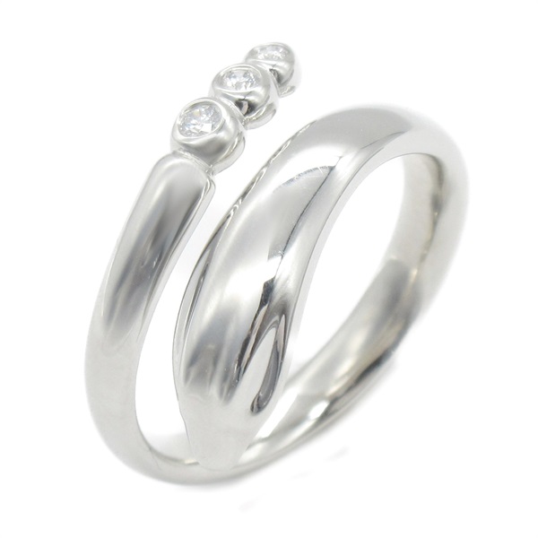TIFFANY＆CO Snake diamond Ring Pt950Platinum Used women US size 5