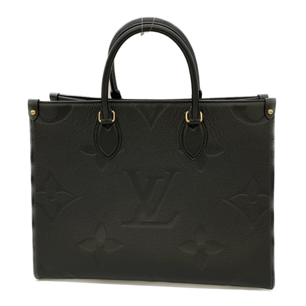 LOUIS VUITTON On The Go MM Shoulder tote Bag M45595 Monogram empreinte noir used