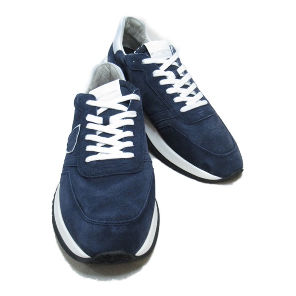 PHILIPPE MODEL sneakers Shoes TYLUDL0945 Fabric Navy Used mens #45