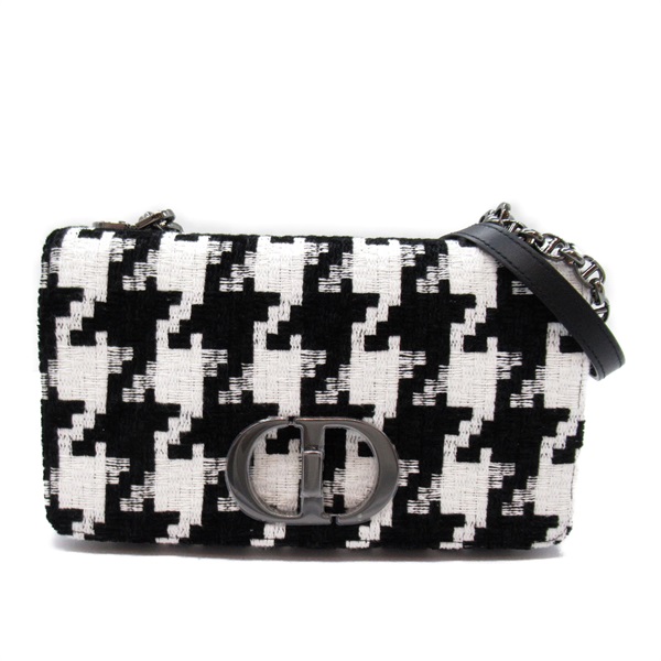 Dior Shoulder Bag Chain M9242BTIOM911 canvas Black White NEW Women crossbody