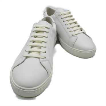 SAINT LAURENT sneakers 6068310M500903036.5 leather rubber White NEW #36 1/2
