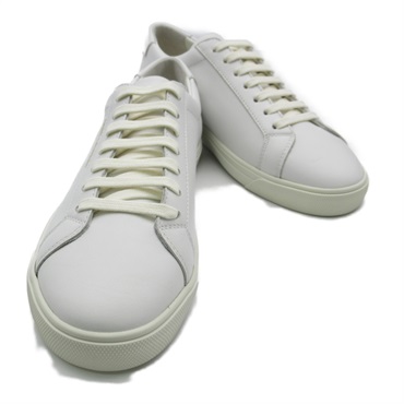 SAINT LAURENT sneakers 6068310M500903037.5 leather rubber White NEW #37 1/2