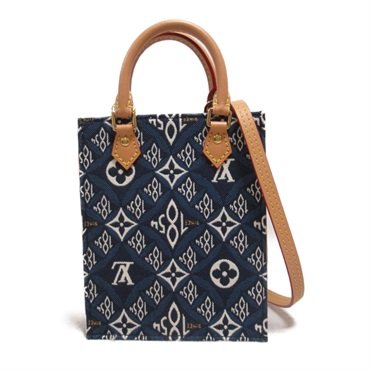 LOUIS VUITTON Since1854 Petite Sac Plat Shoulder crossbody bag M80288 fabric LV