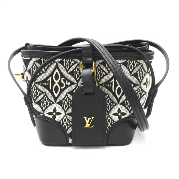 LOUIS VUITTON Noe Purse Shoulder Bag M69973 Monogram Jacquard leather Black Used