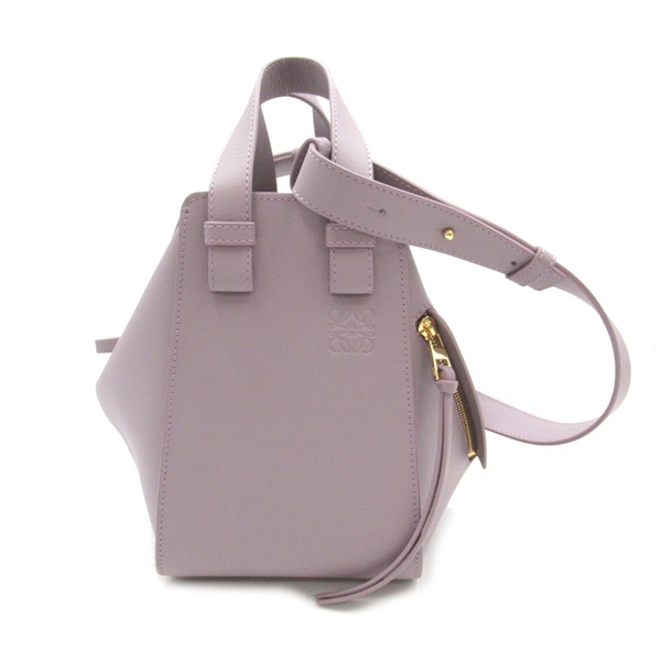 LOEWE hammock 2way Shoulder hand Bag A538H13X105678 Calfskin Purple mauve