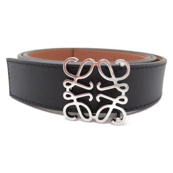 LOEWE Black calfskin belt