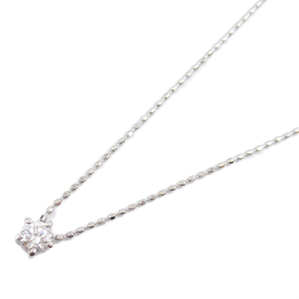 JEWELRY Diamond Necklace Pendant Pt900 Pt850 Platinum Used women