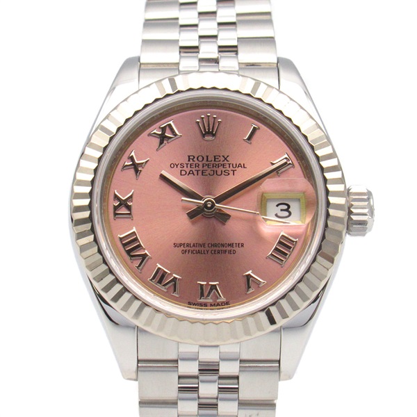 ROLEX Datejust Wrist Watch 279174 Automatic 18KWG Stainless Steel Used Women