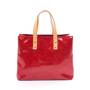 LOUIS VUITTON Lead PM Hand bag M91990 Vernis Monogram Pomme Damour Used