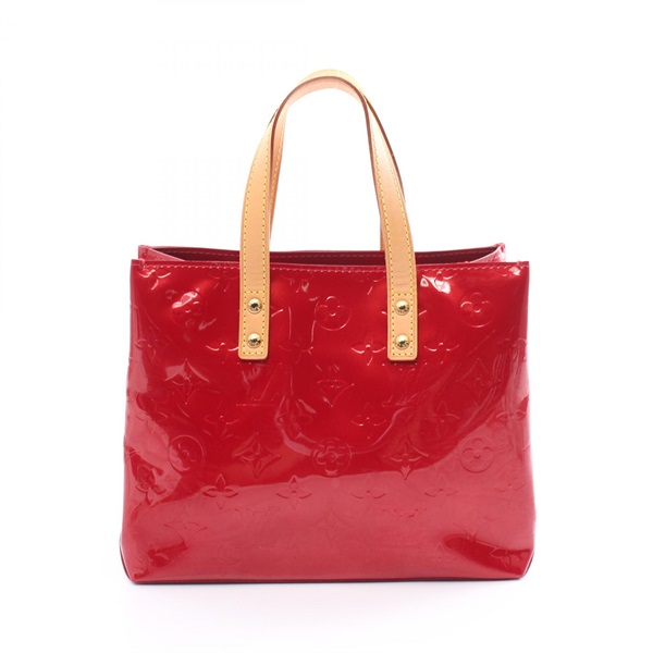 LOUIS VUITTON Lead PM Hand bag M91990 Vernis Monogram Pomme Damour Used