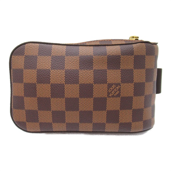 LOUIS VUITTON Geronimos Waist Crossbody Shoulder Bag N51994 Damier Ebene Used LV