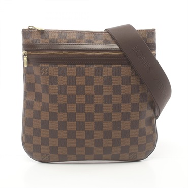 LOUIS VUITTON Pochette Bosphore Shoulder crossbody Bag N51111 Damier Ebene Used