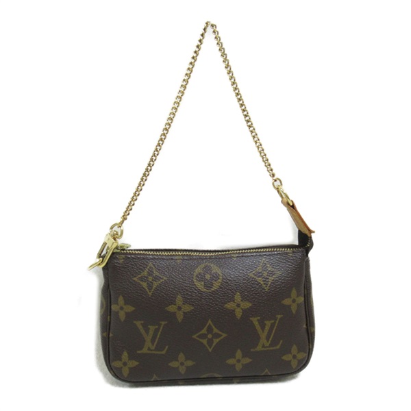 LOUIS VUITTON Mini Pochette Accessoires Accessory Pouch M58009 Monogram canvas