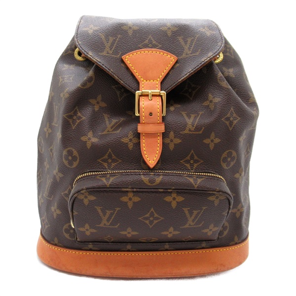 LOUIS VUITTON Montsouris MM Backpack backbag M51136 Monogram Canvas Used LV