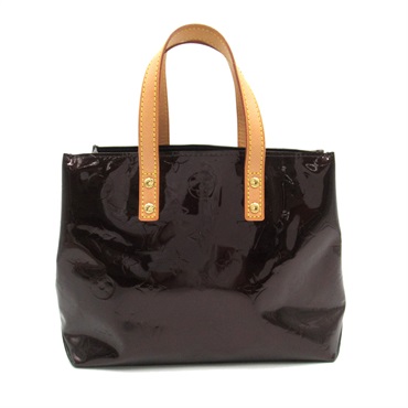 LOUIS VUITTON Lead PM Tote Bag M91993 Vernis Patent leather Brown Amarrant Used