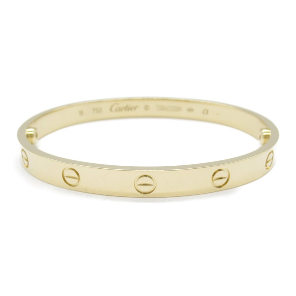 CARTIER Love Bracelet 18KYG Yellow Gold Used Women #18