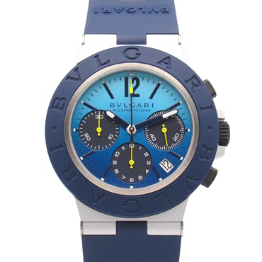 BVLGARI Capri Wrist Watch BB40ATCH Automatic Aluminum rubber Used mens