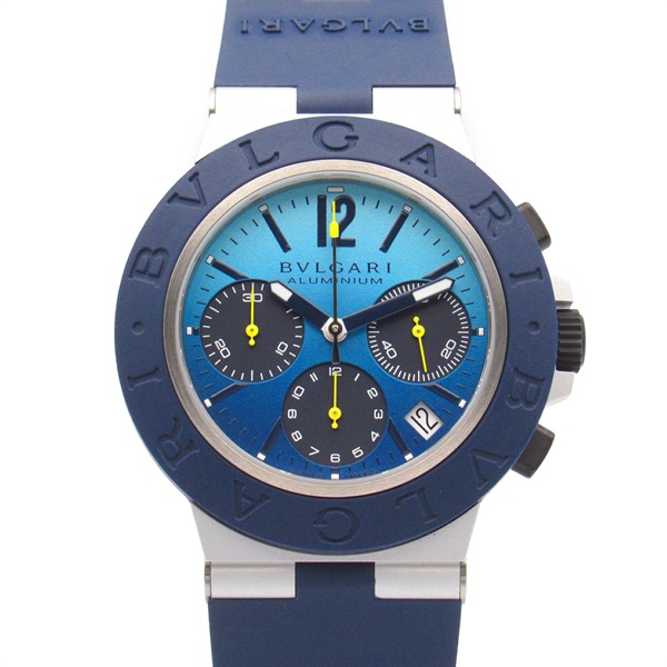 BVLGARI Capri Wrist Watch BB40ATCH Automatic Aluminum rubber Used mens