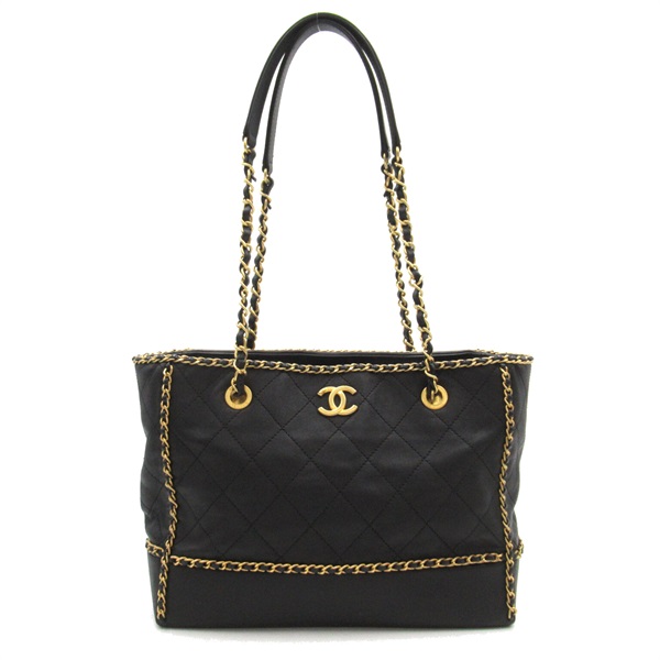 Chanel tote bag with chain best sale