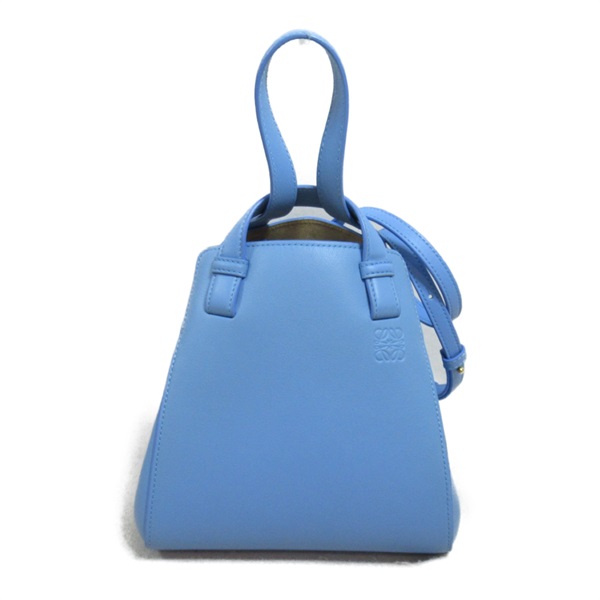 LOEWE Hammock Nugget Shoulder crossbody Bag A538H04X025576 leather Light blue