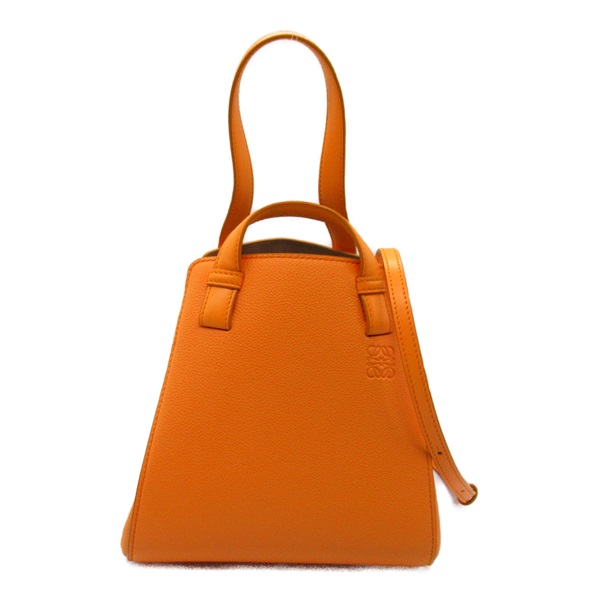 LOEWE Hammock Nugget Hand shoulder crossbody bag A538H04X069130 leather Orange