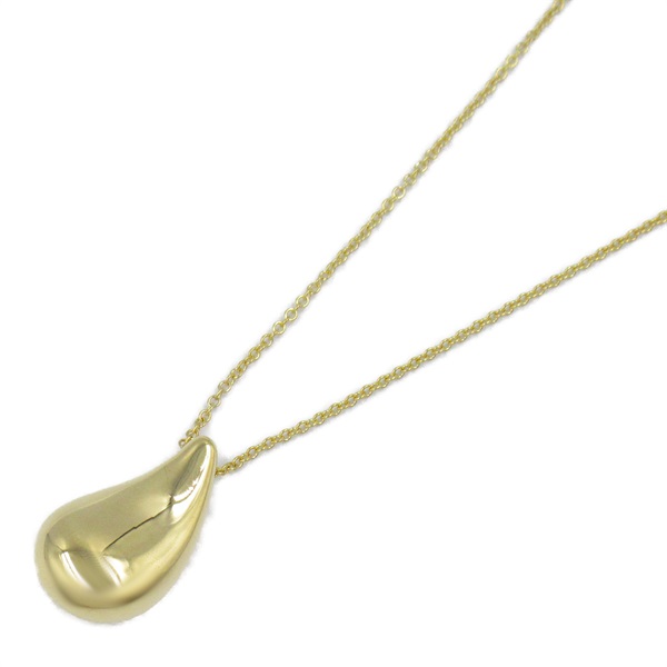 TIFFANY＆CO Teardrop Necklace Pendant 18KYG Yellow Gold Used women