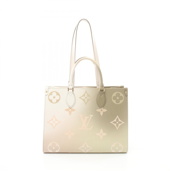 LOUIS VUITTON On the Go MM shoulder Tote Bag M20510 Monogram Sunset Khaki LV