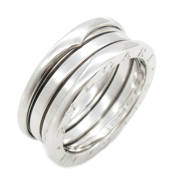 BVLGARI B-zero 1 Ring 18KWG White Gold Used unisex US size 9 #59