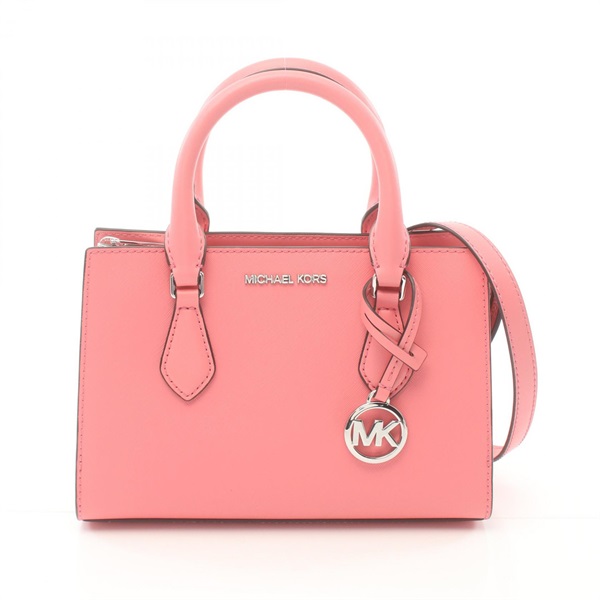 Michael Kors SHEILA shoulder crossbody Hand bag 35S3G6HS5L leather tea rose Used