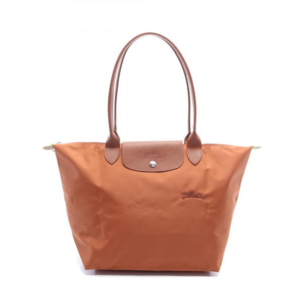 Longchamp LE PLIAGE GREEN L Tote Bag L1899919504 Nylon leather COGNAC NEW Women