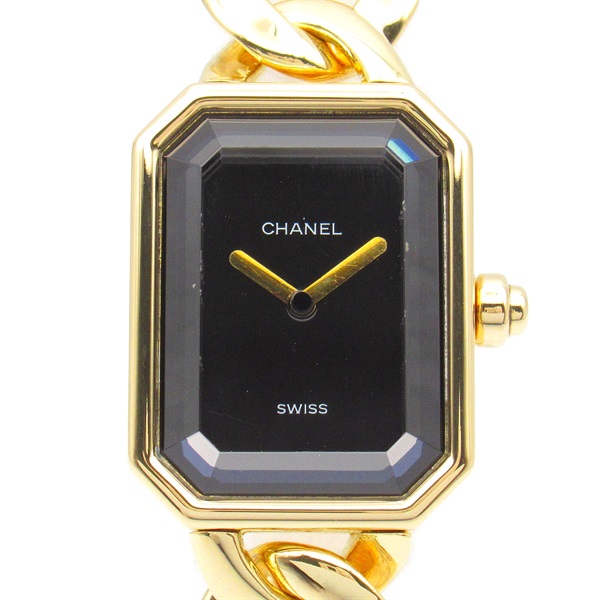 CHANEL Premiere S Wrist Watch H0003 Quartz K18 Yellow Gold Used Women
