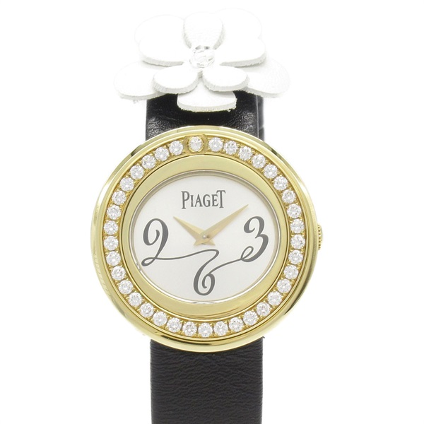 PIAGET possession Wrist Watch P10503 Quartz 18KYG Yellow Gold diamond Used Women