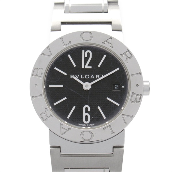 BVLGARI Bulgari Bulgari Wrist Watch BB26SS Quartz Stainless Steel Used Women