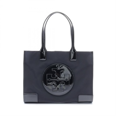 Ella patent tote bag sale