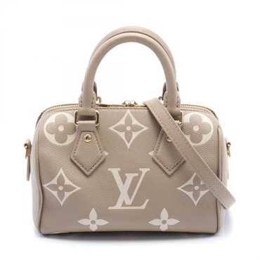 LOUIS VUITTON Speedy Bandouliere 20 Hand shoulder crossbody bag M46575 leather