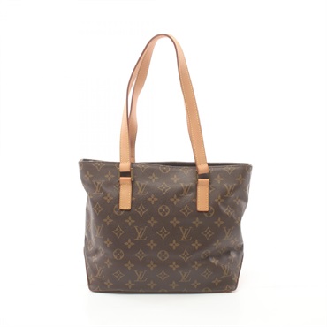 LOUIS VUITTON Cabas Piano Shoulder Tote Bag M51148 Monogram Canvas Brown LV