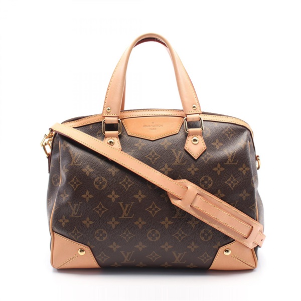 LOUIS VUITTON Retiro PM 2way shoulder Hand bag M40325 Monogram canvas leather