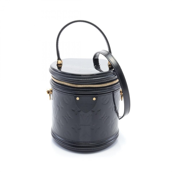 LOUIS VUITTON Cannes PM Hand vanity crossbody shoulder bag M53997 Vernis noir LV