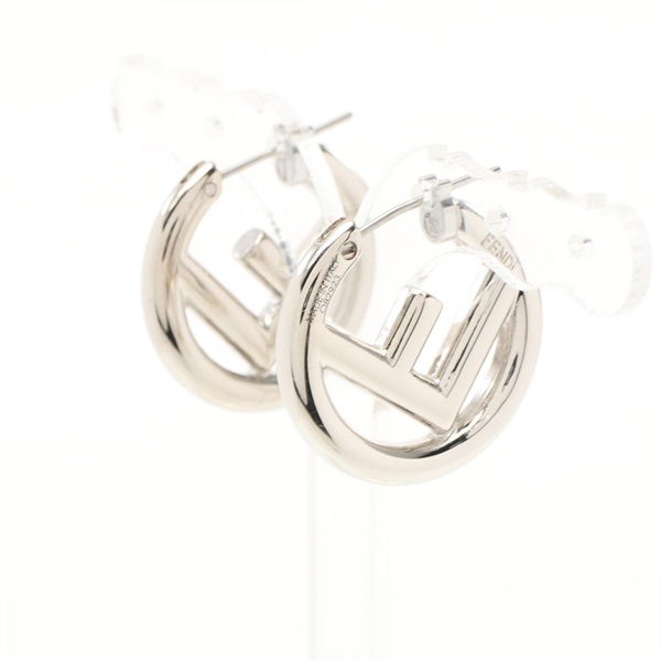 FENDI F is Pierced earrings Stainless Steel