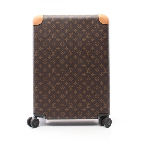 LOUIS VUITTON Horizon 55 Carry Bag suitcase M23203 Monogram leather Brown Used