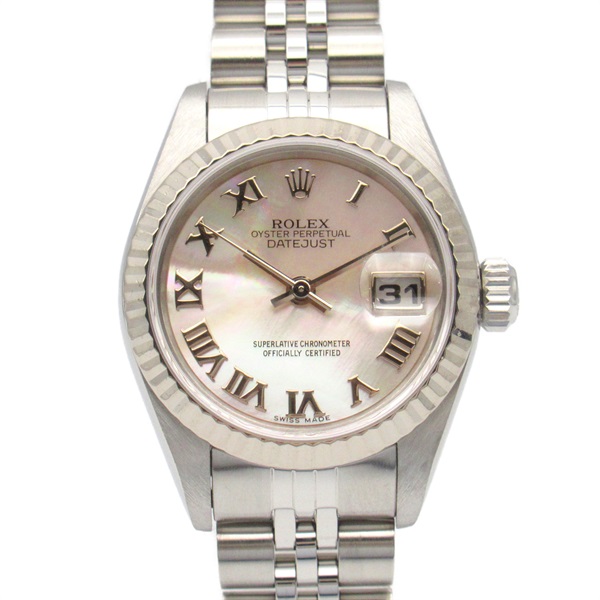 ROLEX Datejust U number Wrist Watch 69174NR Automatic winding K18WG（White Gold） Stainless Steel Used