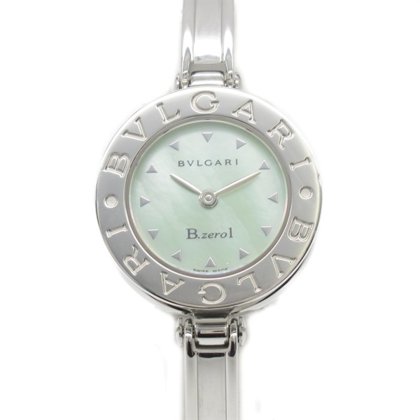 BVLGARI B-zero1 Wrist Watch BZ22S Quartz Stainless Steel Used Women