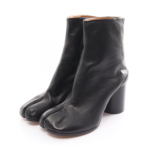 Maison Margiela TABI boots S58WU02603753T801338 leather Black NEW Women #38