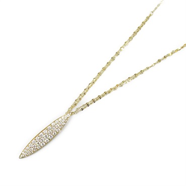 JEWELRY Diamond Necklace 18KYG Yellow Gold Used women