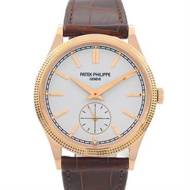 PATEK PHILIPPE Calatrava Wrist Watch 6119R-001 hand winding 18KPG Gold used mens