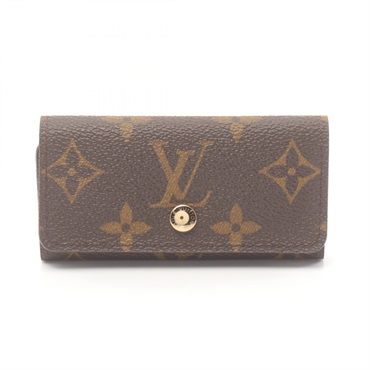 LOUIS VUITTON Multicles 4 key holder case M62631 Monogram Brown Used unisex LV